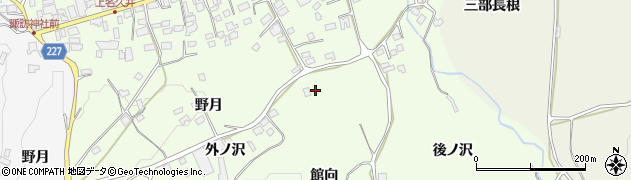 青森県三戸郡南部町上名久井外ノ沢3周辺の地図