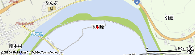青森県南部町（三戸郡）赤石（下川原）周辺の地図