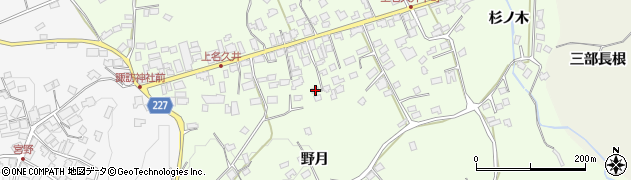青森県三戸郡南部町上名久井中町20周辺の地図