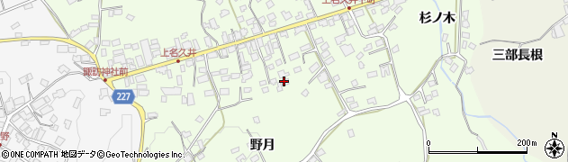 青森県三戸郡南部町上名久井中町8周辺の地図