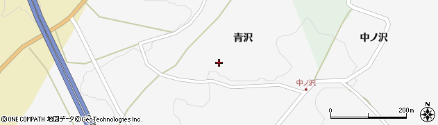 青森県八戸市南郷大字市野沢青沢10周辺の地図