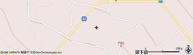 青森県八戸市南郷大字島守舘周辺の地図
