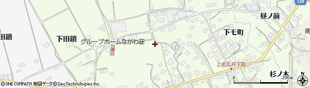 青森県南部町（三戸郡）上名久井（伊勢堂下）周辺の地図