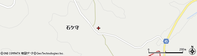 青森県三戸郡新郷村西越石ケ守40周辺の地図