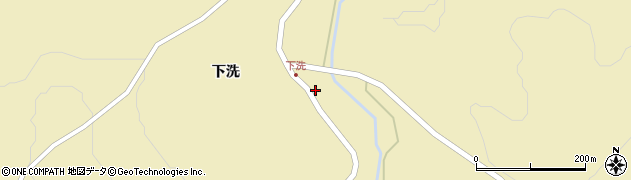 青森県八戸市南郷大字中野（家ノ前）周辺の地図