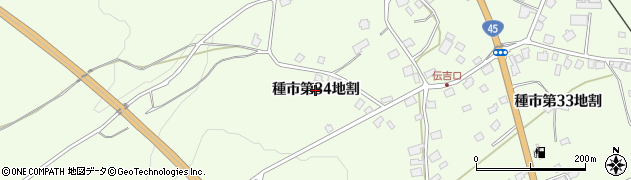 岩手県洋野町（九戸郡）種市（第３４地割）周辺の地図
