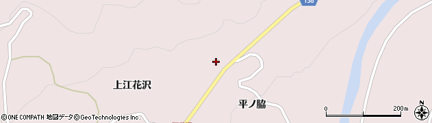 青森県八戸市南郷大字島守（下江花沢）周辺の地図