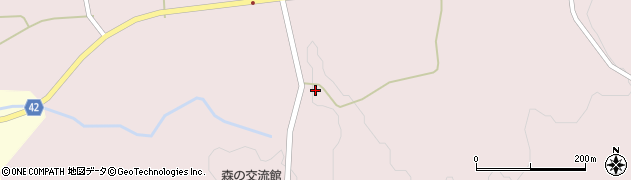 青森県階上町（三戸郡）鳥屋部（福立沢）周辺の地図