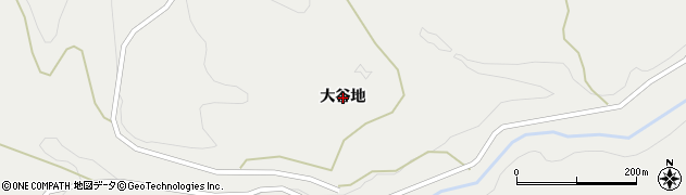 青森県新郷村（三戸郡）西越（大谷地）周辺の地図