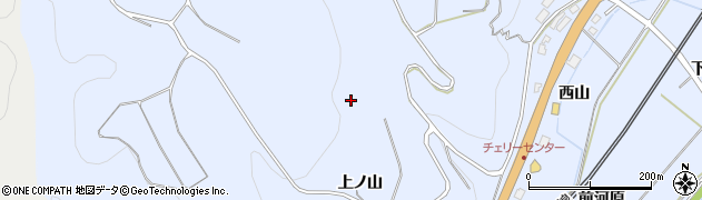 青森県三戸郡南部町虎渡上ノ山周辺の地図