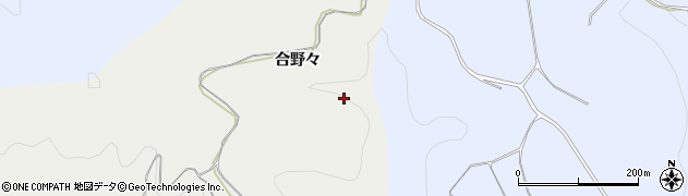 青森県三戸郡南部町相内合野々周辺の地図
