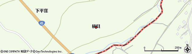 青森県階上町（三戸郡）道仏（柄貝）周辺の地図