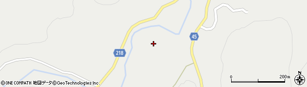 青森県新郷村（三戸郡）西越（石森平）周辺の地図