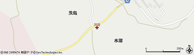 茨島周辺の地図