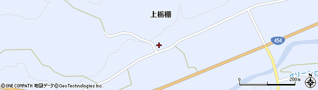 青森県新郷村（三戸郡）戸来（上栃棚）周辺の地図