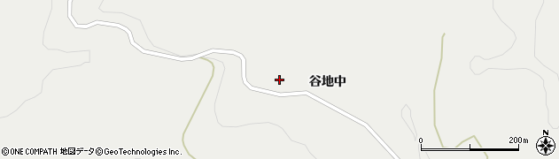 青森県新郷村（三戸郡）西越（谷地中）周辺の地図