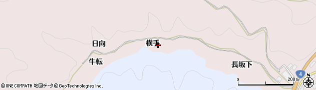 青森県南部町（三戸郡）剣吉（横手）周辺の地図