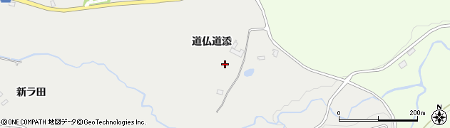 青森県階上町（三戸郡）赤保内（道仏道添）周辺の地図