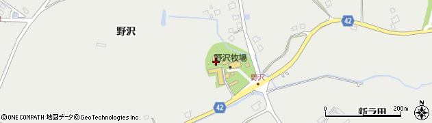 青森県三戸郡階上町赤保内野沢3周辺の地図