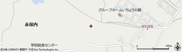 青森県階上町（三戸郡）赤保内（角五郎）周辺の地図