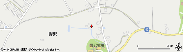 青森県三戸郡階上町赤保内野沢18周辺の地図