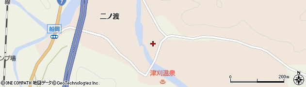 青森県平川市碇ヶ関久吉（東田）周辺の地図