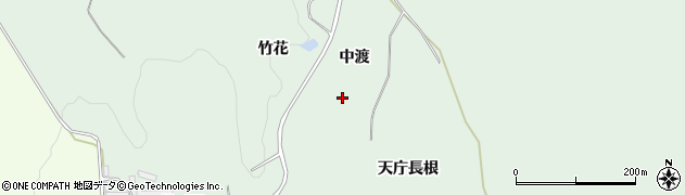青森県南部町（三戸郡）福田（中渡）周辺の地図