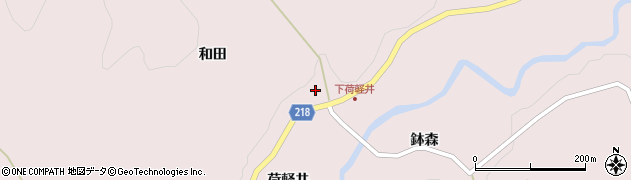 青森県三戸郡五戸町手倉橋和田52周辺の地図