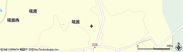 青森県南部町（三戸郡）埖渡（沢口）周辺の地図