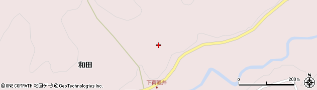 青森県五戸町（三戸郡）手倉橋（内山）周辺の地図