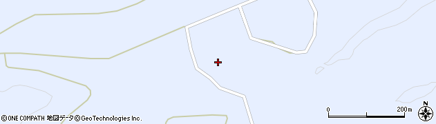 青森県新郷村（三戸郡）戸来（向落合）周辺の地図