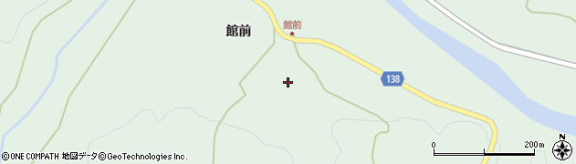 青森県八戸市是川館前45周辺の地図