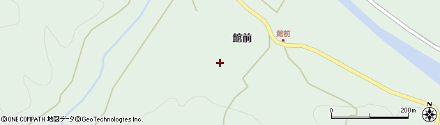 青森県八戸市是川館前100周辺の地図