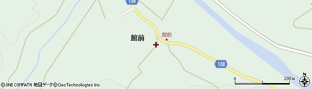青森県八戸市是川館前60周辺の地図