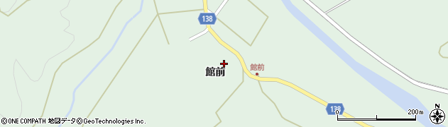青森県八戸市是川館前71周辺の地図