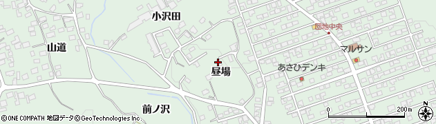 青森県南部町（三戸郡）福田（昼場）周辺の地図