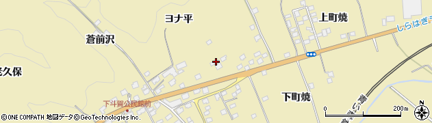 青森県南部町（三戸郡）斗賀（川向）周辺の地図