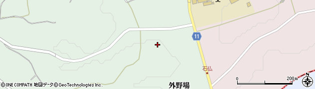 青森県八戸市是川増子平周辺の地図