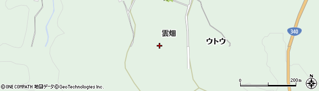 青森県八戸市是川（雲畑）周辺の地図