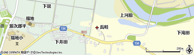青森県南部町（三戸郡）埖渡（長畦）周辺の地図
