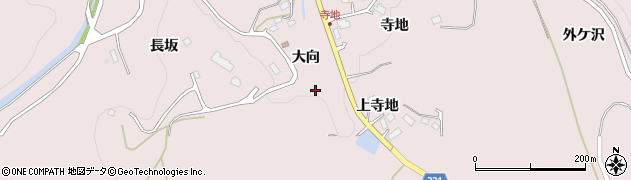青森県八戸市松館大向周辺の地図