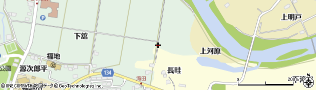青森県南部町（三戸郡）福田（先川原先）周辺の地図