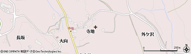 青森県八戸市松館寺地周辺の地図