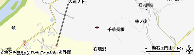 青森県南部町（三戸郡）法師岡（千草長根）周辺の地図