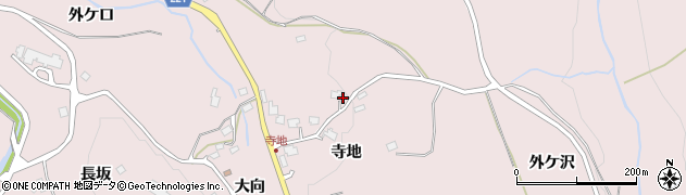青森県八戸市松館寺地9周辺の地図