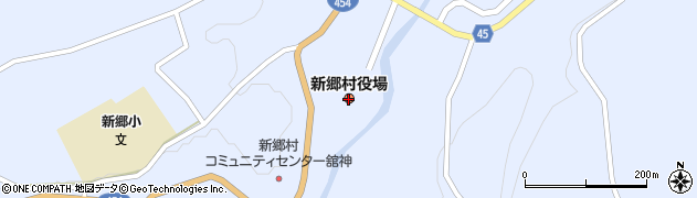 青森県新郷村（三戸郡）周辺の地図