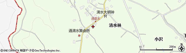 青森県八戸市櫛引清水林20周辺の地図