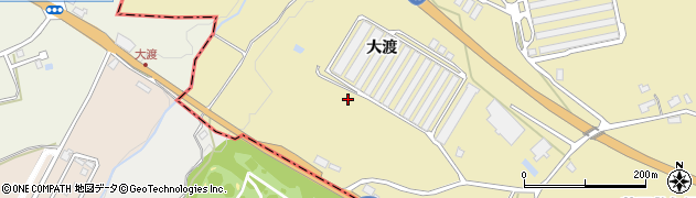 青森県八戸市金浜（大渡）周辺の地図