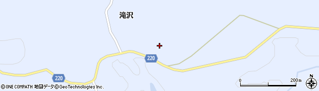 青森県新郷村（三戸郡）戸来（笹森）周辺の地図