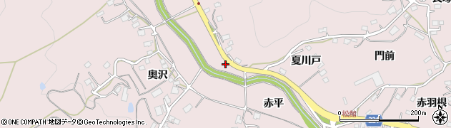 青森県八戸市松館（辰ケ口）周辺の地図